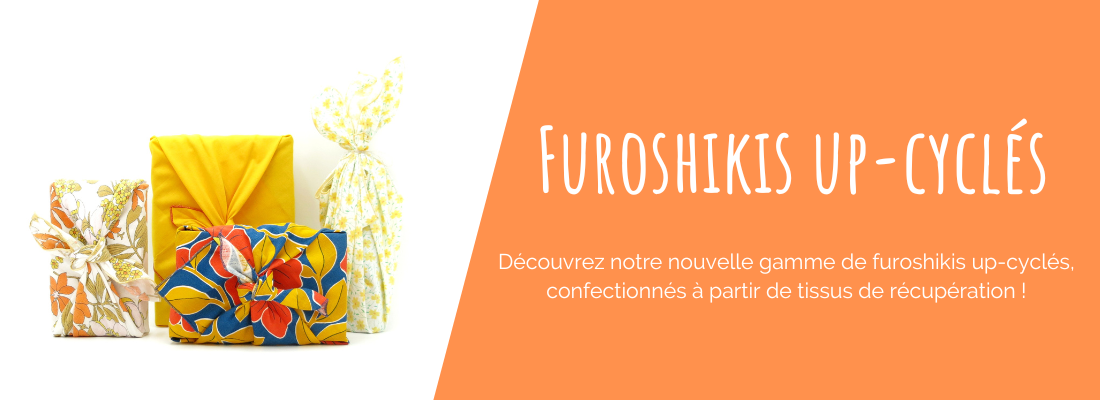 Découvrez nos nouveaux furoshikis up-cyclés